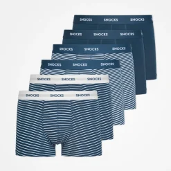 Boxershorts mit Streifen aus Bio-Baumwolle