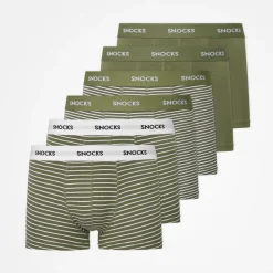 Boxershorts mit Streifen aus Bio-Baumwolle