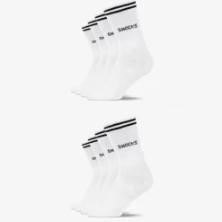 Hohe Sportsocken mit Streifen Kinder aus Bio Baumwolle