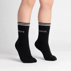 Hohe Sportsocken mit Streifen Kinder aus Bio Baumwolle
