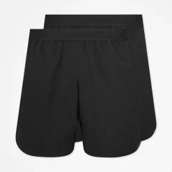 Kurze Sporthose mit Logo Herren