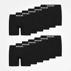 Lange Boxershorts aus Bio-Baumwolle
