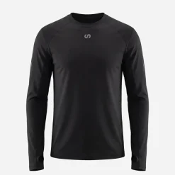 Laufshirt langarm Herren aus recyceltem Polyester