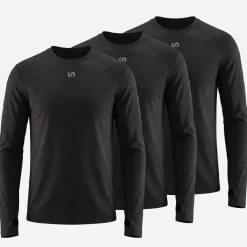 Laufshirt langarm Herren aus recyceltem Polyester