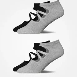 Pilates Socken mit Riemchen aus Bio-Baumwolle