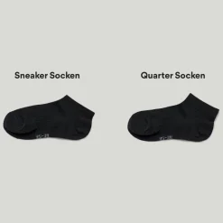 Quarter Socken aus Bio-Baumwolle