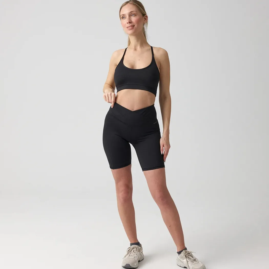 Radlerhose Damen V Cross aus recyceltem Polyester