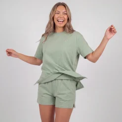 Schlafanzug Set Damen kurz aus Modal