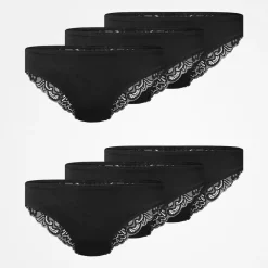 Seamless Tanga mit Spitze