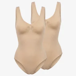 Shaping Body mit breiten Trägern