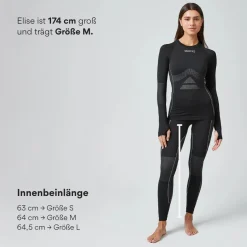 Thermounterwäsche Damen aus recyceltem Polyester