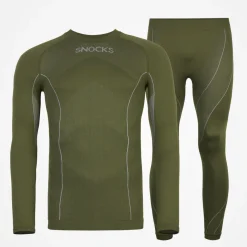 Thermounterwäsche Herren mit Daumenloch aus recyceltem Polyester