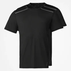 Trainingsshirt mit Reflexstreifen Herren aus recyceltem Polyamid