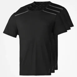 Trainingsshirt mit Reflexstreifen Herren aus recyceltem Polyamid